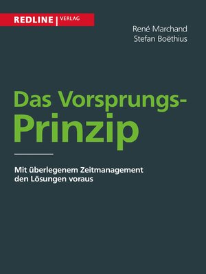 cover image of Das Vorsprungs-Prinzip
